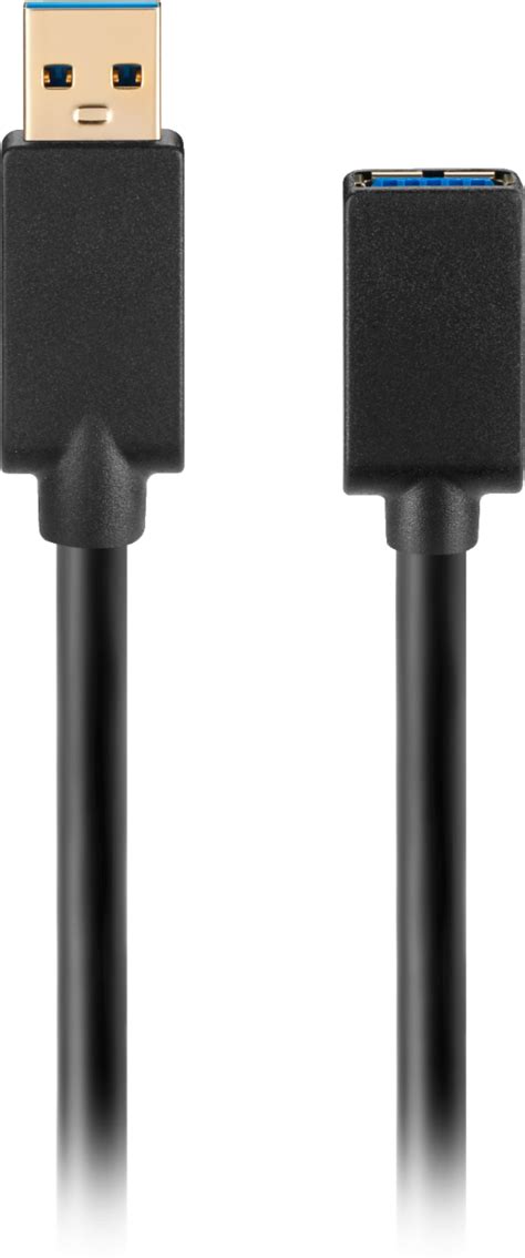 Best Buy Essentials™ 10 Usb A 30 Male To Female Extension Cable Black Be Pc3a3a10 Best Buy