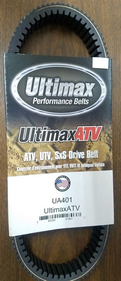 New Ultimax Drive Belt Arctic Cat Suzuki 07 08 700 00 01 Quadmaster 500