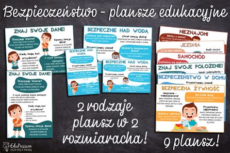 Bezpiecze Stwo Plansze Edukacyjne Edupassion