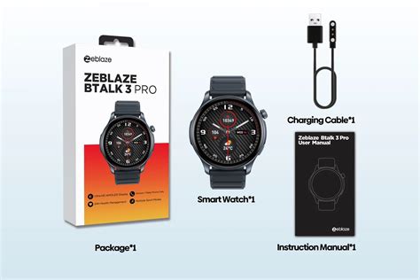 Zeblaze Btalk Pro Smartwatch Rainbow Gadget