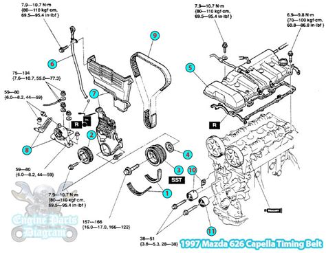 Mazda 626 Engine Parts