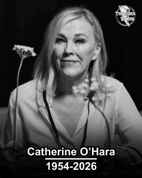 The Legacy - 🚨BREAKING: Legendary actress Catherine O’Hara has passed