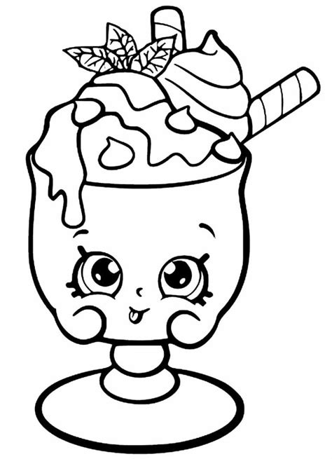 30+ Desenhos de Comidas Fofas para colorir - Pop Lembrancinhas