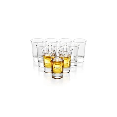 Muac Premium Heavy Base Shot Glass Set Whisky Shot Glass 35 Ml Liquor Glass Spirits Glass Mini