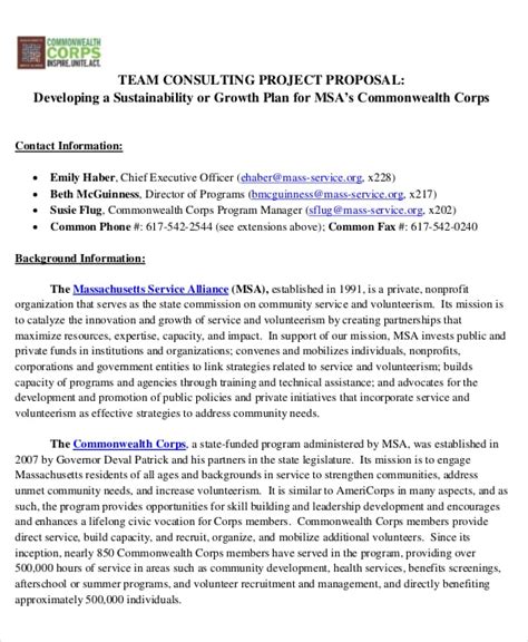 42 Project Proposal In Pdf Free And Premium Templates