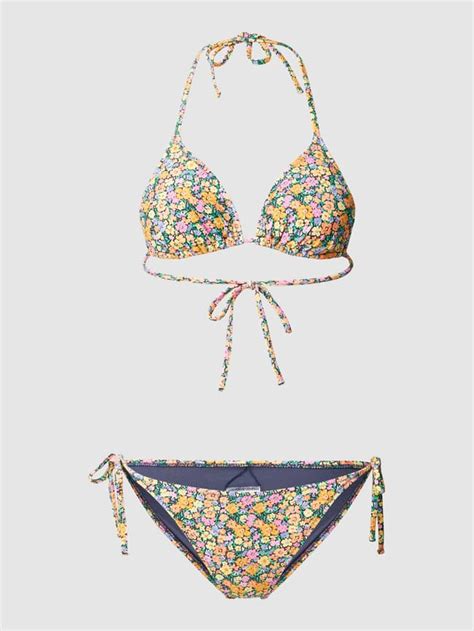Rip Curl Bikini Set Mit Floralem Allover Muster Modell AFTERGLOW DITSY Beige Online Kaufen