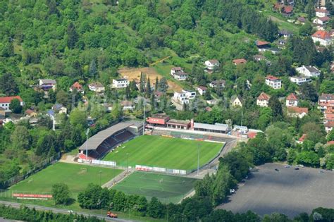 Luftaufnahme Würzburg Sportstätten Gelände der Arena des Stadion des