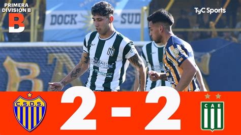 Dock Sud 2 2 Excursionistas Primera División B Fecha 7 Clausura