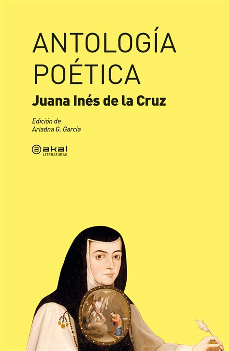 Antología poética Cruz Sor Juana Inés de la Libro en papel