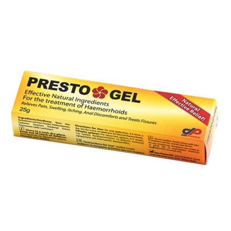 Presto Gel Tube 25g - HiVibe.co.za