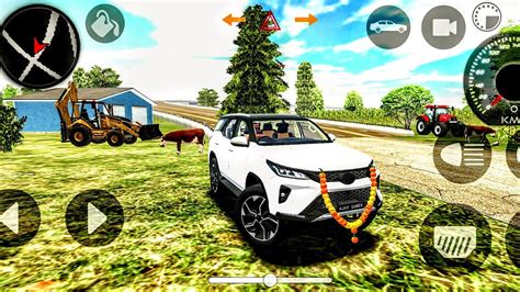 New Brand Fortuner Legender X Indian Car Driving Simulator