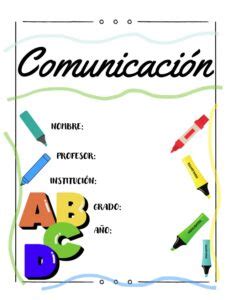 Ll Car Tula De Comunicaci N Primaria Descargar