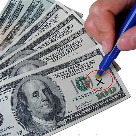 Маркер для проверки денег | Ручка - тестер для проверки подлинности ...