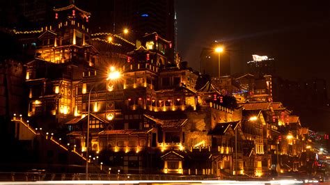 Chongqing Glitters More In New Light Cgtn