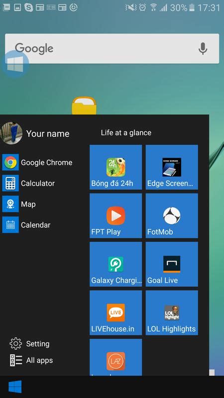 Taskbar Smart Style Windows 10 for Android - APK Download