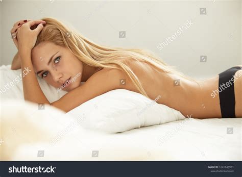2 981 Skinny Blonde In Lingerie Images Stock Photos Vectors Shutterstock