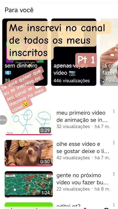 Me Inscrevi Ou Escrevi - me inscrevi no canal dos meus inscritos e você pode ser o próximo - YouTube