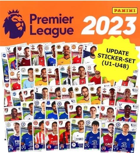 Panini Premier League Official Sticker Collection 2023 Updatetransfer