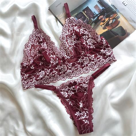 Conjunto Sem Bojo Marsala Bicolor Conheça a Treacy Lingerie uma marca de Atacado e Varejo você