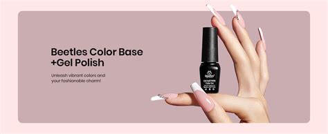 Beetles Color Base Gel Nail Polish Colors Nude Sheer Neutral Shades Porcelain Doll Pink