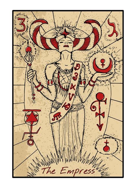 Empress Tarot Card Art