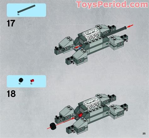 LEGO 7869 Battle for Geonosis Instructions and Parts List