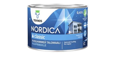 Talomaali Teknos Nordica Classic Bauhaus Fi