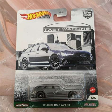 Promo Hot Wheels Premium 17 Audi Rs 6 Avant Fast Wagons Diskon 17 Di Seller Hafizh Store 5
