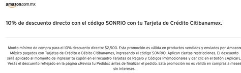 Cupón Amazon Hot Sale 2020 10 de descuento adicional pagando con Citi Banamex