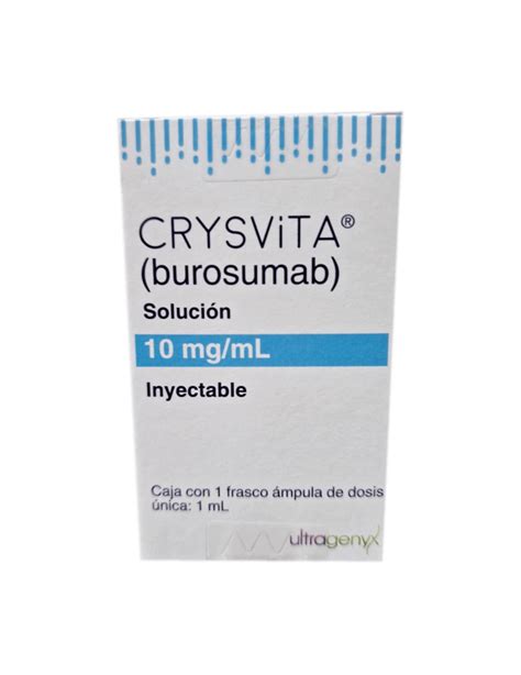 Buy Crysvita 10 Mg ML Bottle With 1 Vial Ultragenyx Mexico