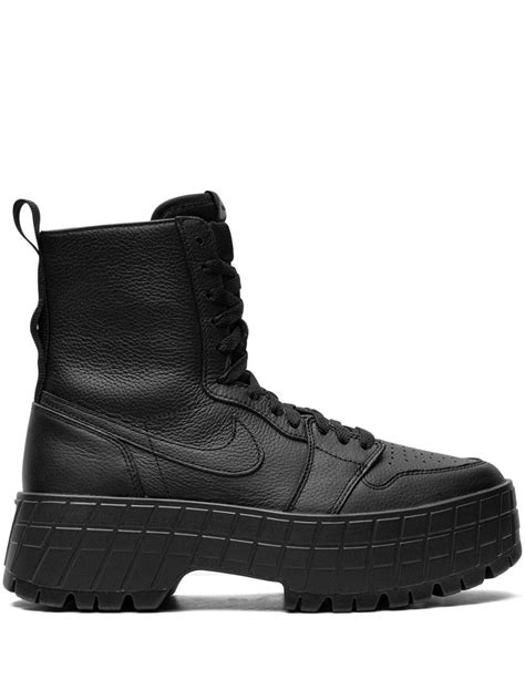 Jordan Air Jordan 1 Brooklyn Boots | Black | FARFETCH