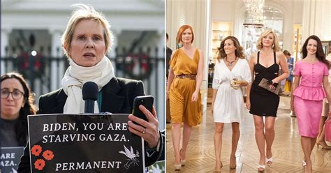 Sex And The City Star Cynthia Nixon Joins Five Politicians In Hunger Strike Over Gaza War The