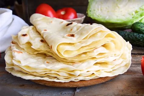 Тонкий лаваш на сковороде - рецепт приготовления с фото и видео