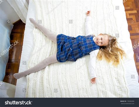 Happy Cute Blonde Hair Girl Smiling Stock Photo 178300280 Shutterstock