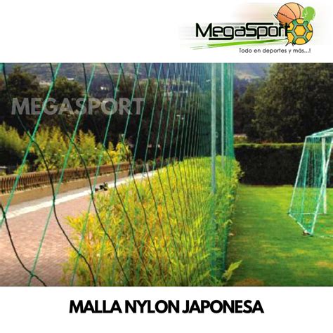 Malla Nylon Para Cerramiento De Canchas Deportivas Megasport Ecuador