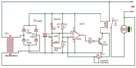 Automatic-Temperature-Controlled-Fan-Circuit – Circuits Gallery