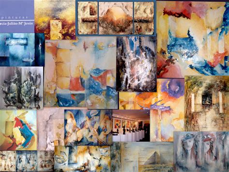 Collage Of Large Paintings