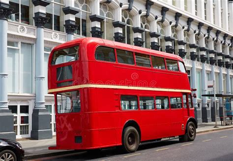london red bus traditional  stock photo image  famous landmark