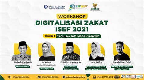 WORKSHOP DIGITALISASI ZAKAT ISEF 2021 YouTube