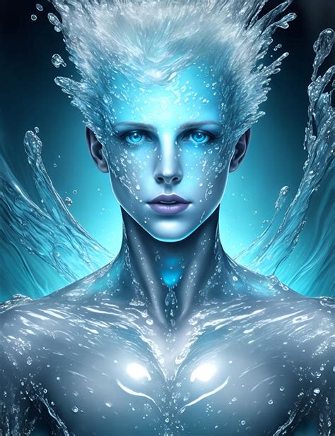 Magic Water Elemental By 0binobi On Deviantart