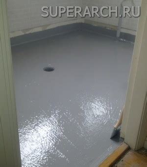 Обмазочная гидроизоляция для санузлов