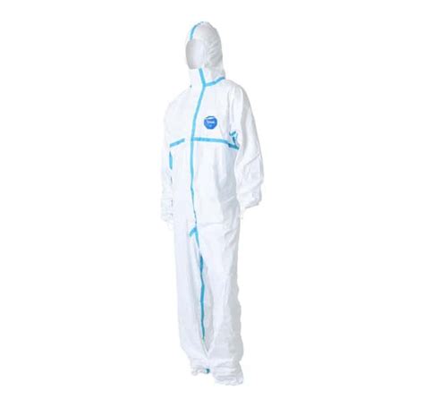 Dupont Tyvek 600 Coverall With Hood Elastic Ankles Thumbloops