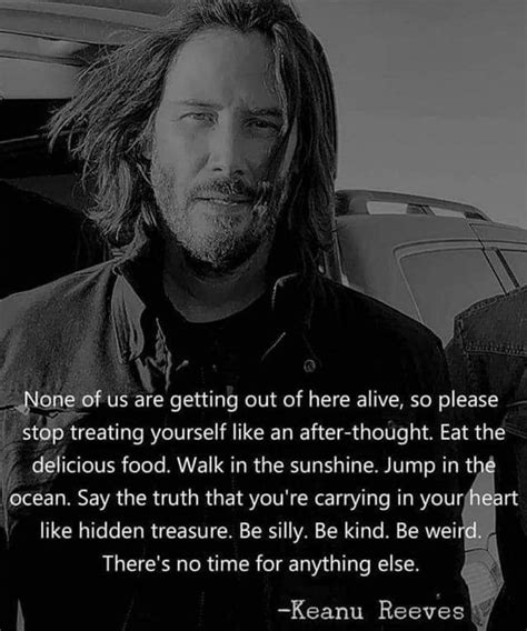 Wise Words From Keanu Reeves A Fondness For Reading