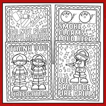 Fire Safety Coloring Pages Fire Safety Week Coloring Sheets Fire