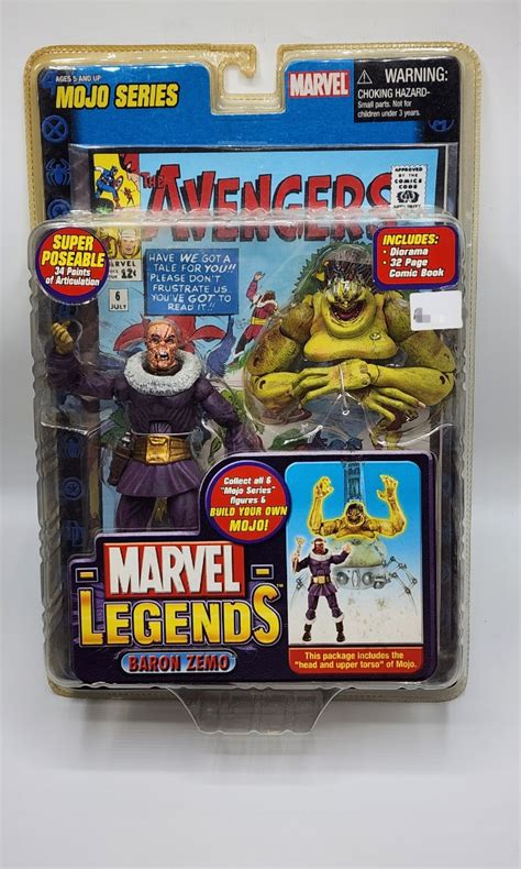 Toybiz Marvel Legends Baron Zemo Hobbies Toys Toys Games On Carousell