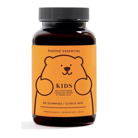 Витамины для детей Bioniq Essential KIDS multivitamin + choline, 30 ...