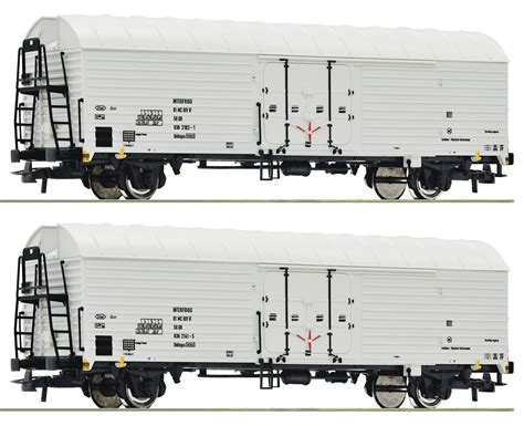 Roco Piece Set Refrigerator Wagons Dr The Scuderia