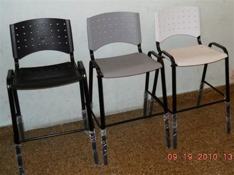 Silla Taburete Banqueta Alta Cajera Fija Reforzada Patas Env O Gratis