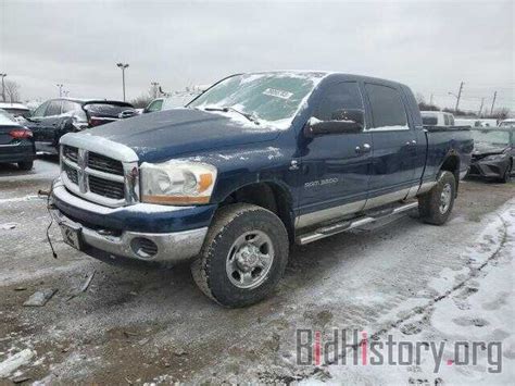 Report 3d7lx39cx6g183974 Dodge Ram 3500 2006 Blue Diesel Price And
