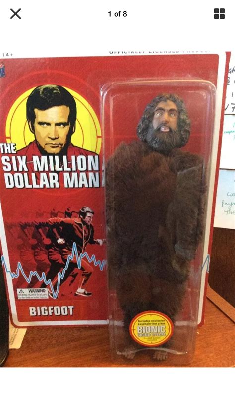 Six million dollar man bigfoot. Rare